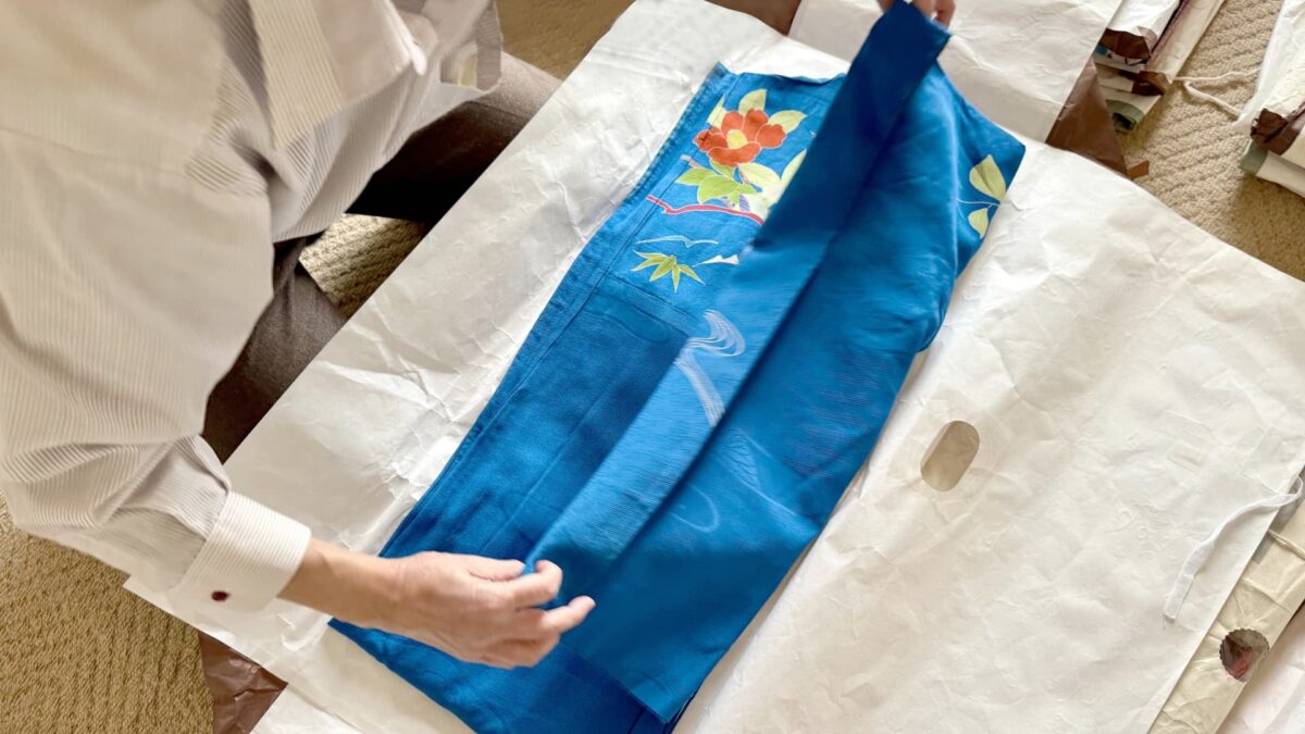 着物の保管方法の画像